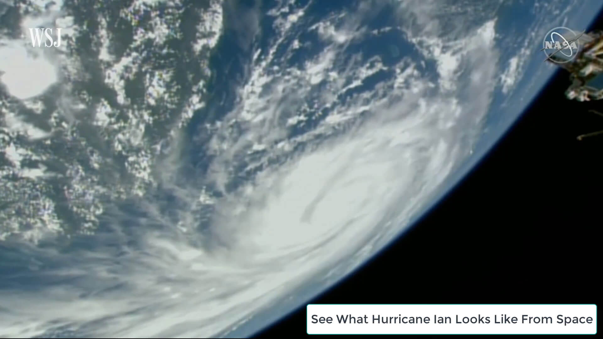 Hurricane Ian from Space